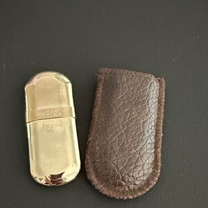 Marlboro Vintage Brass No. 6 Lighter w/ Original Case |